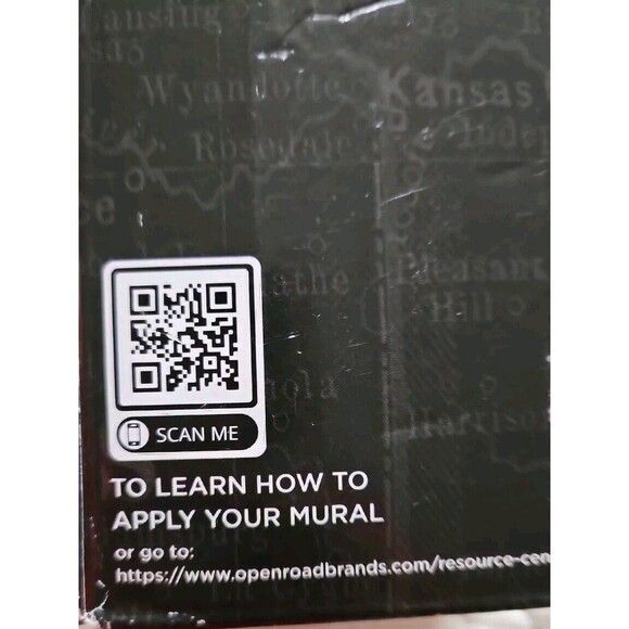 94.5” x 64” X-Large Self-Adhesive “MISTY FOREST“ Scene Wall Mural /Decor - Picture 4 of 4